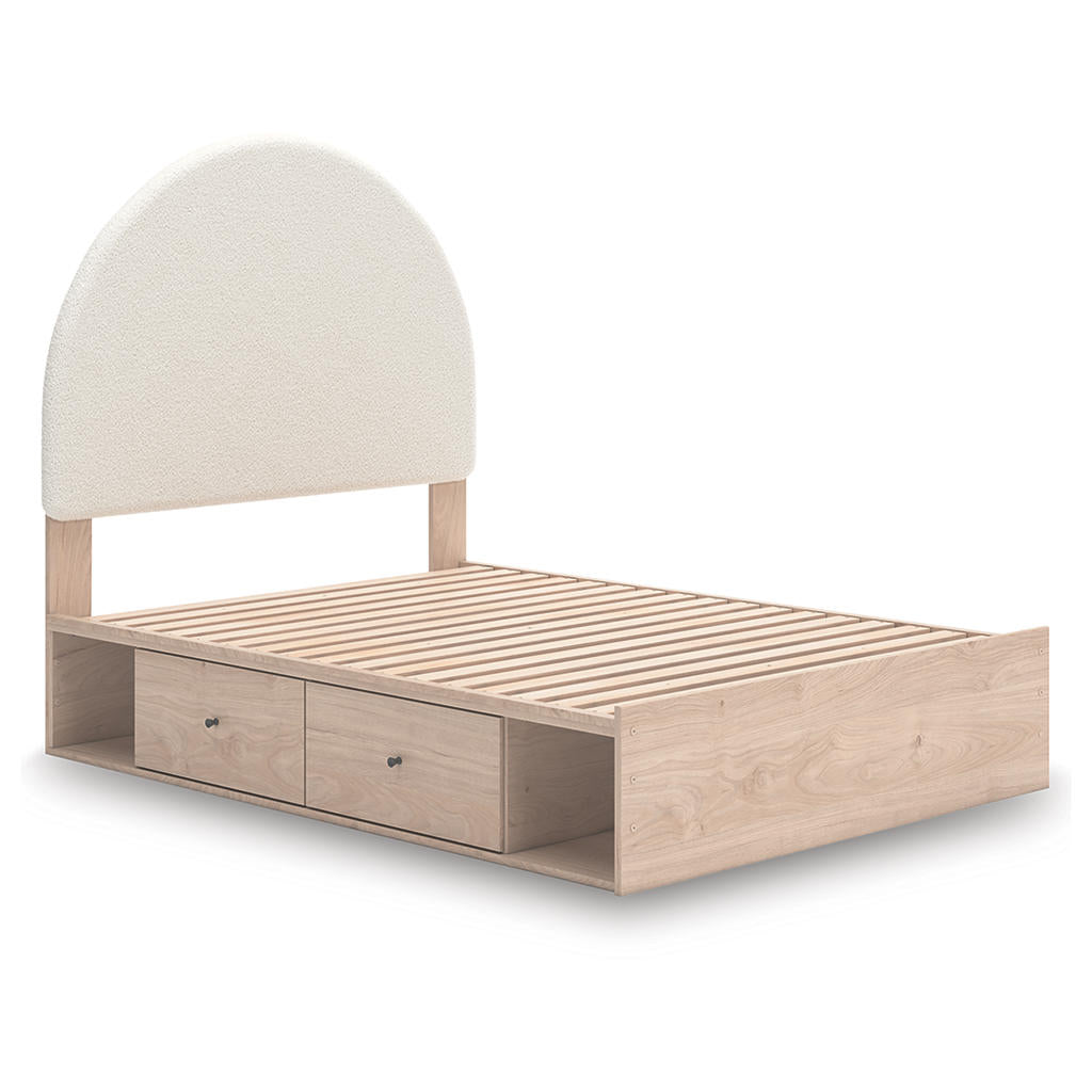 Arloster Full Upholstered Panel Bed with Storage Signature Design by Ashley® Beds
