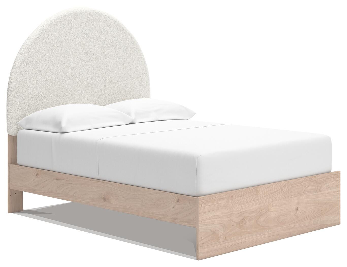 Arloster Full Upholstered Panel Bed, Dresser and Mirror — 3-Piece Signature Design by Ashley® Bedroom