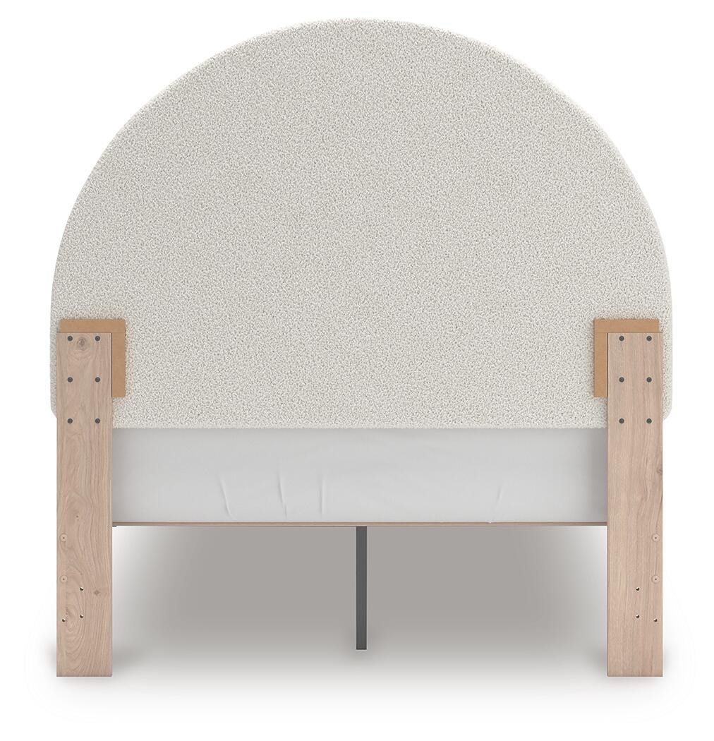 Arloster Full Upholstered Panel Bed, Dresser and Mirror — 3-Piece Signature Design by Ashley® Bedroom
