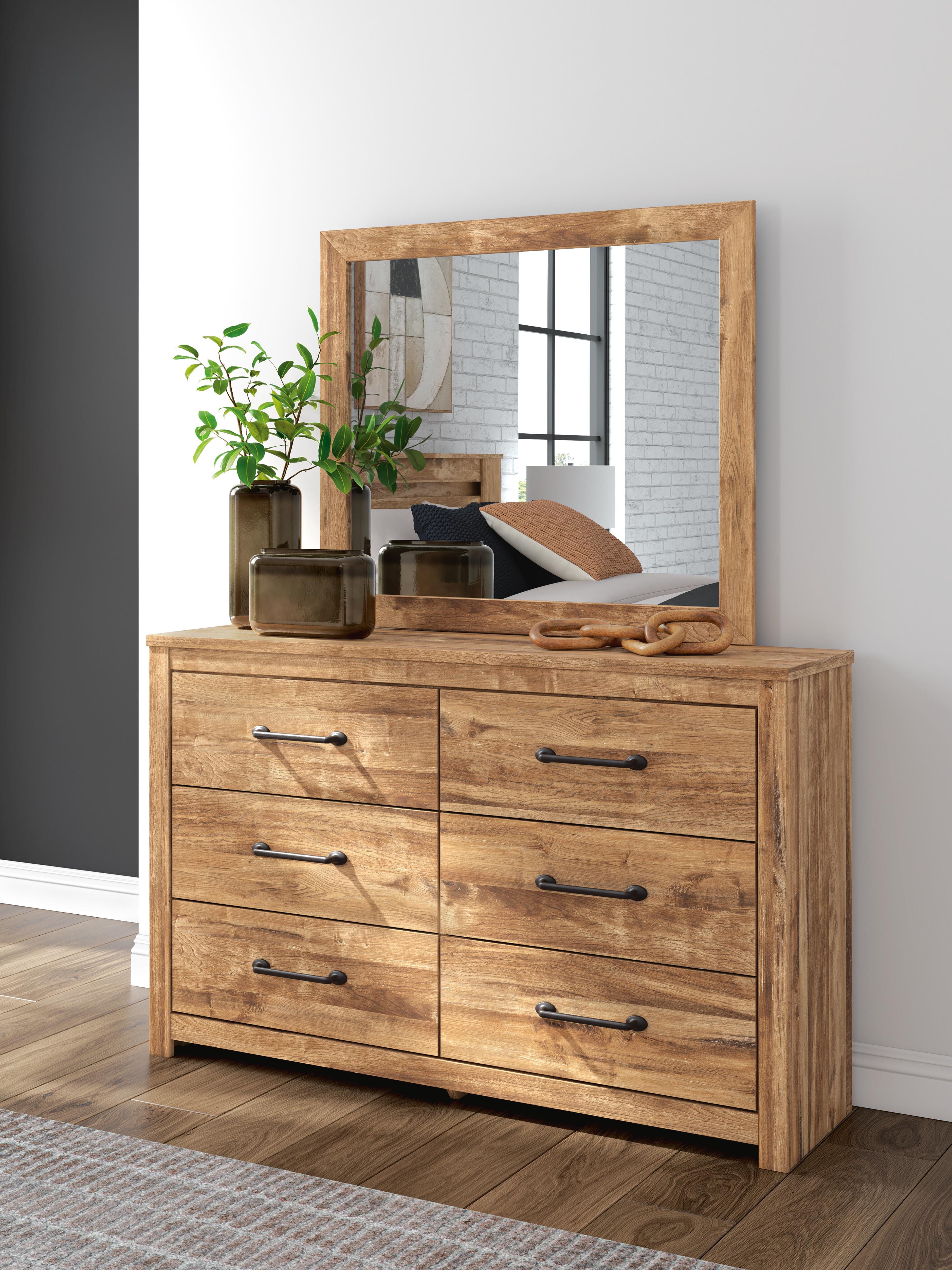 Maystonna Queen Panel Bed, Dresser and Mirror Signature Design by Ashley® Bedroom