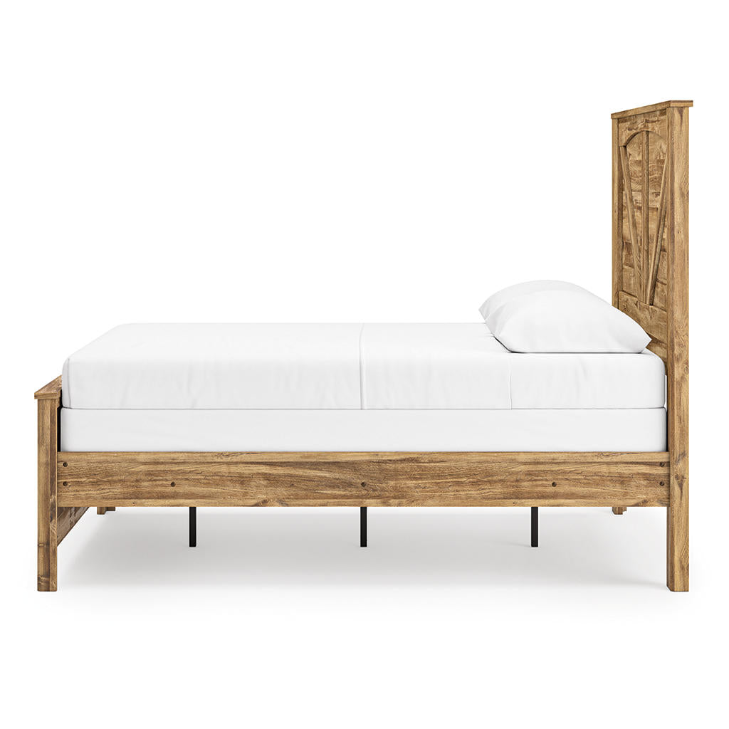Maystonna Queen Crossbuck Panel Bed Signature Design by Ashley® Bedroom