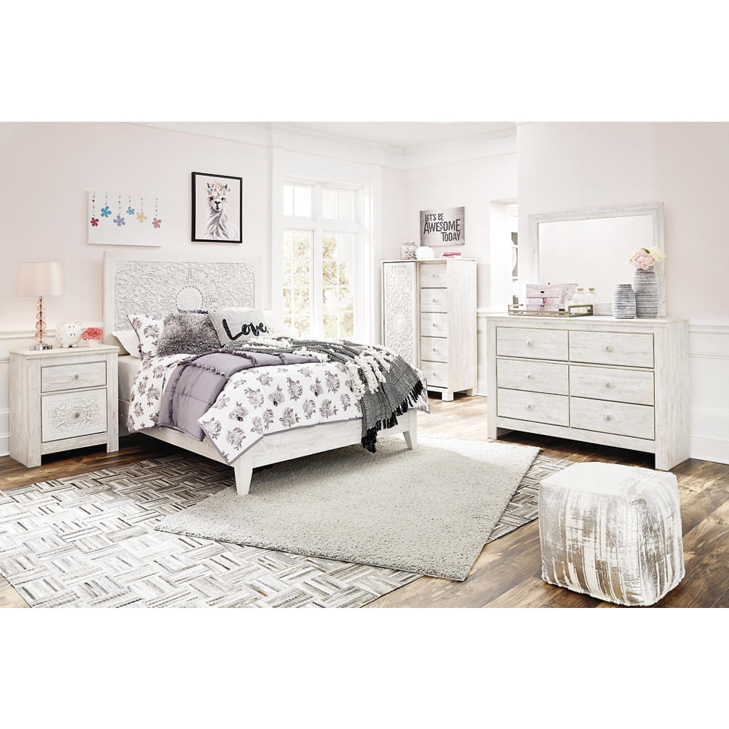 Paxberry Full Panel Bed, Dresser, Mirror, Chest Signature Design by Ashley® Uncategorized