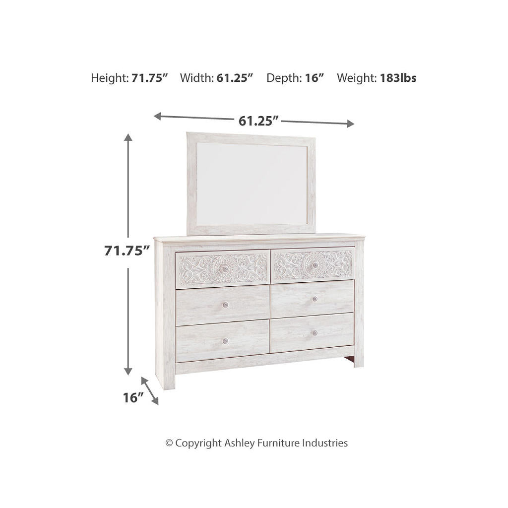 Paxberry Queen Panel Bed, Dresser and Mirror Signature Design by Ashley® Uncategorized