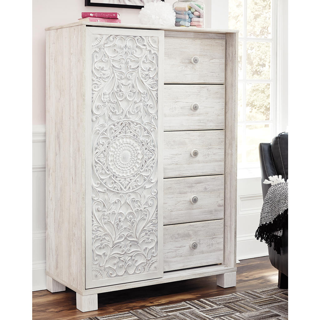 Paxberry King Panel Bed, Chest and Nightstand Signature Design by Ashley® Uncategorized