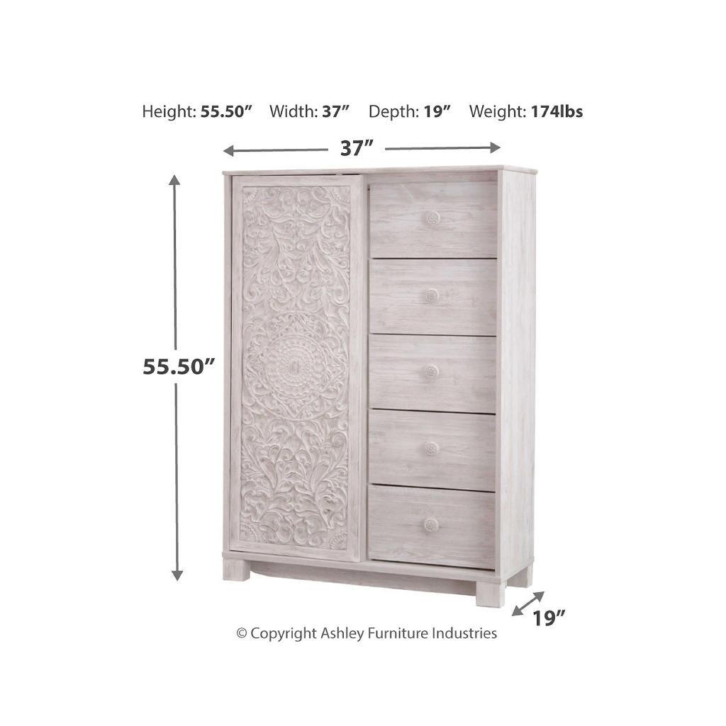 Paxberry Twin Panel Bed, Chest, Nightstand Signature Design by Ashley® Uncategorized