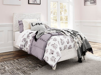 Paxberry Twin Panel Bed Signature Design by Ashley® Beds