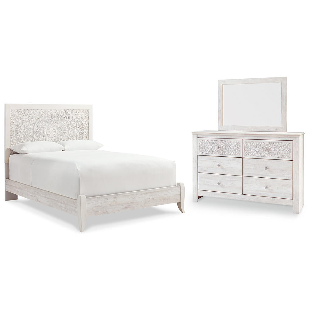 Paxberry Queen Panel Bed, Dresser and Mirror Signature Design by Ashley® Uncategorized