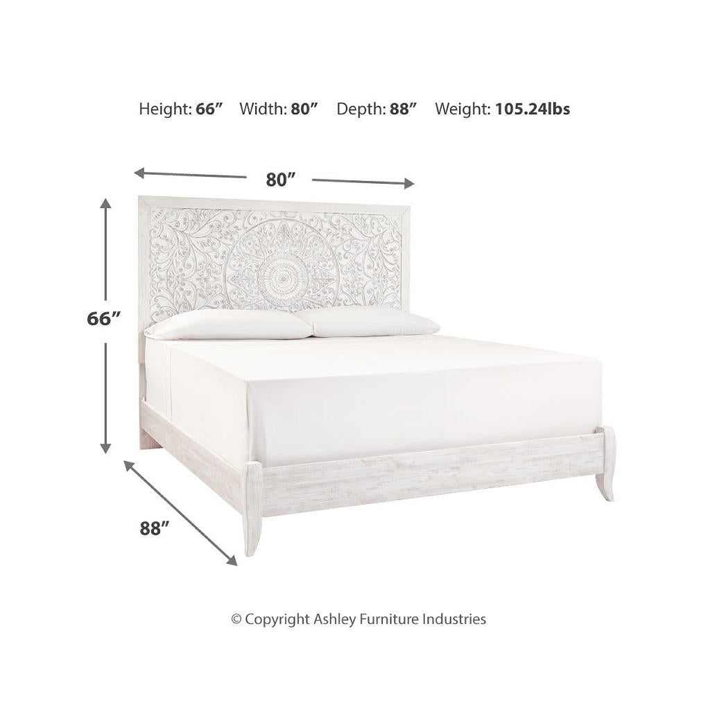 Paxberry King Panel Bed, Dresser and Mirror Signature Design by Ashley® Uncategorized