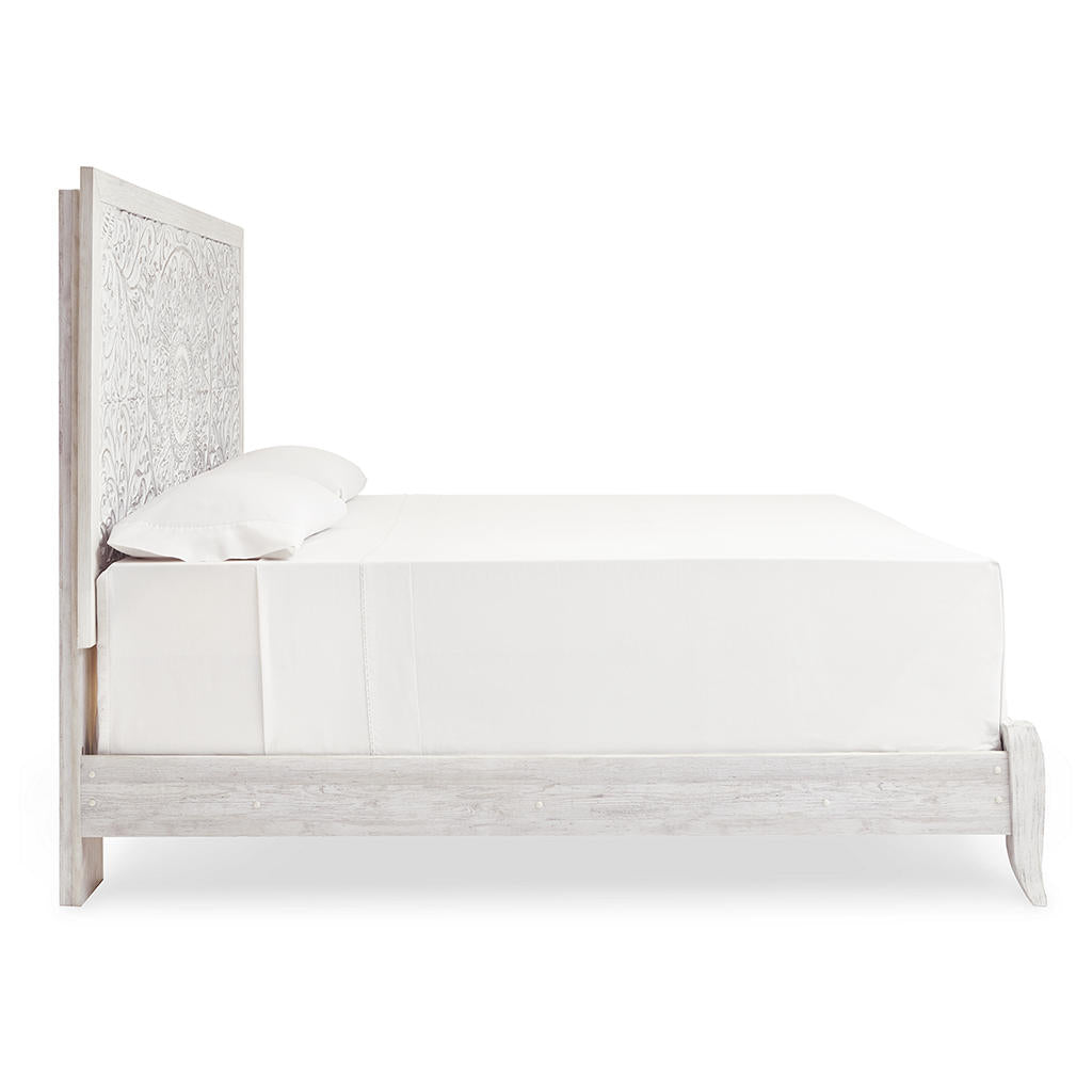 Paxberry King Panel Bed, Dresser, Mirror and Nightstand Signature Design by Ashley® Uncategorized