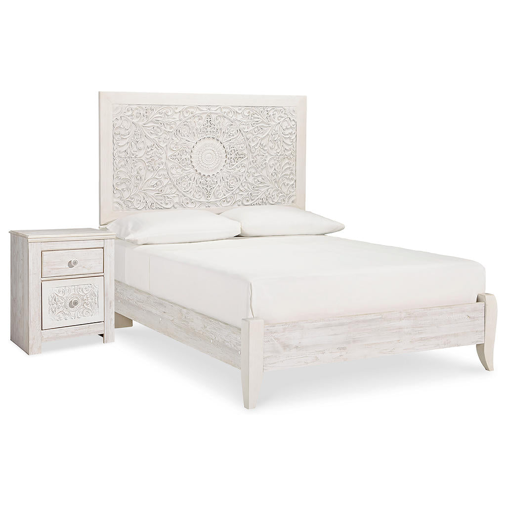 Paxberry Full Panel Bed and Nightstand Signature Design by Ashley® Uncategorized