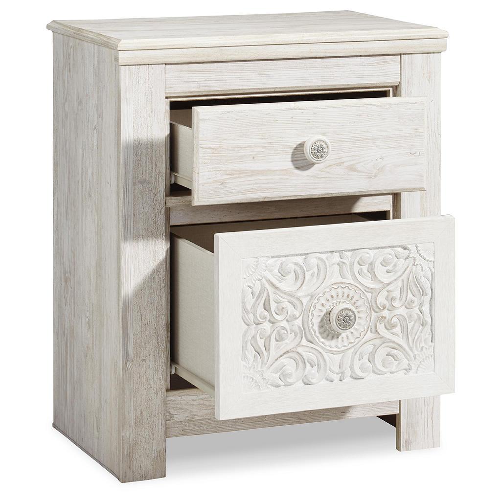 Paxberry Twin Panel Bed, Nightstand Signature Design by Ashley® Uncategorized