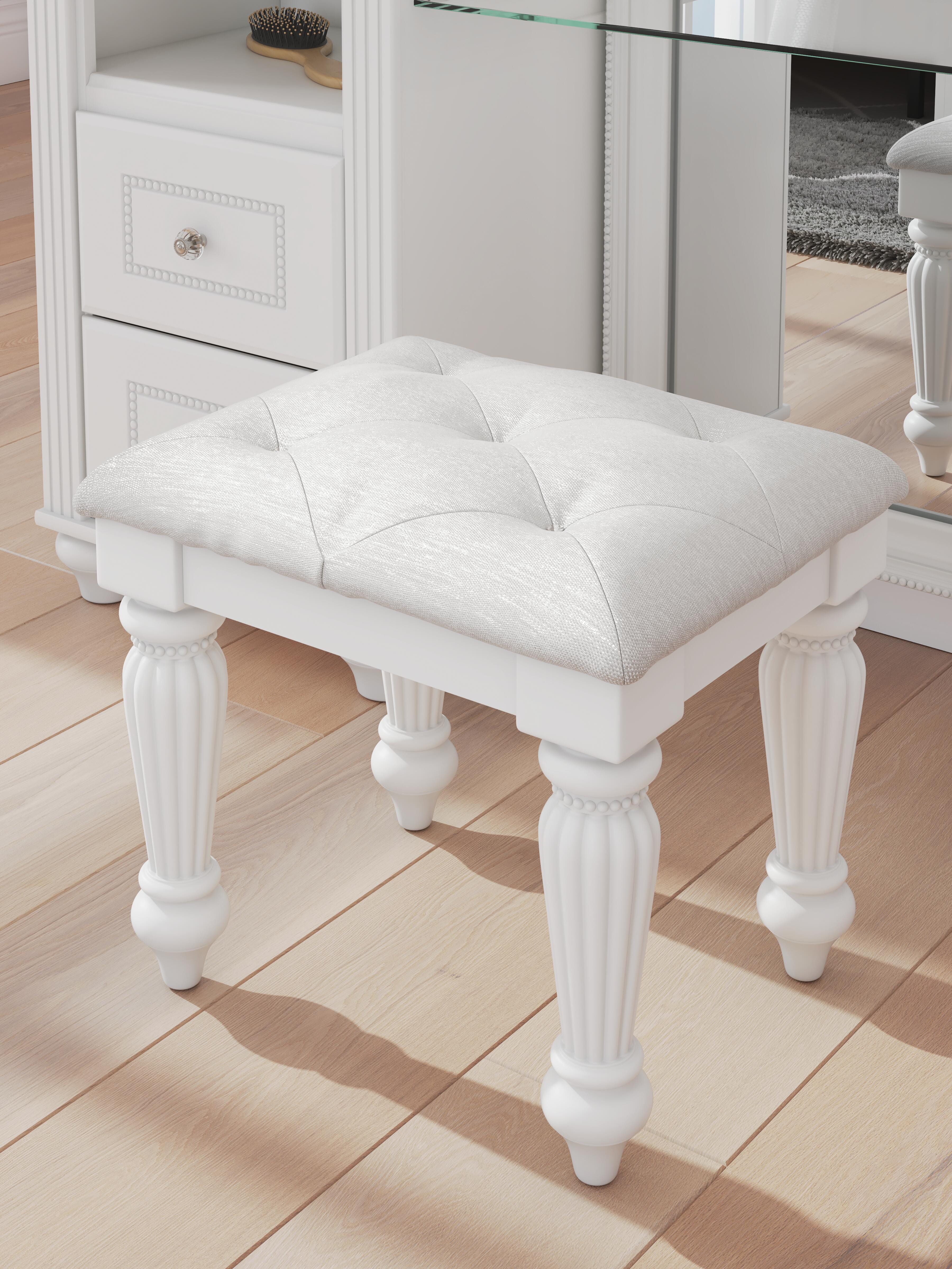 Kozlani Vanity with 2 Cabinets, Mirror and Stool — 4-Piece Signature Design by Ashley® Bedroom