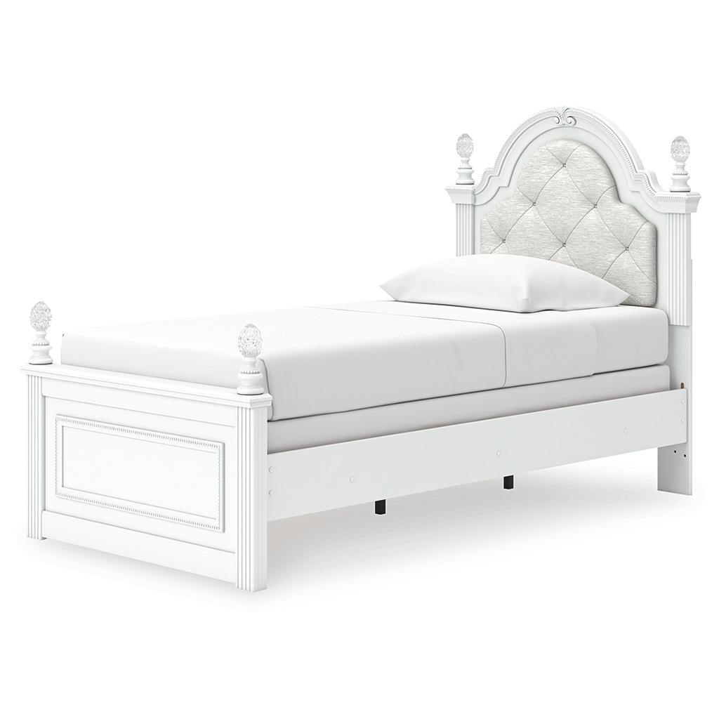 Kozlani Twin Upholstered Panel Bed Signature Design by Ashley® Beds