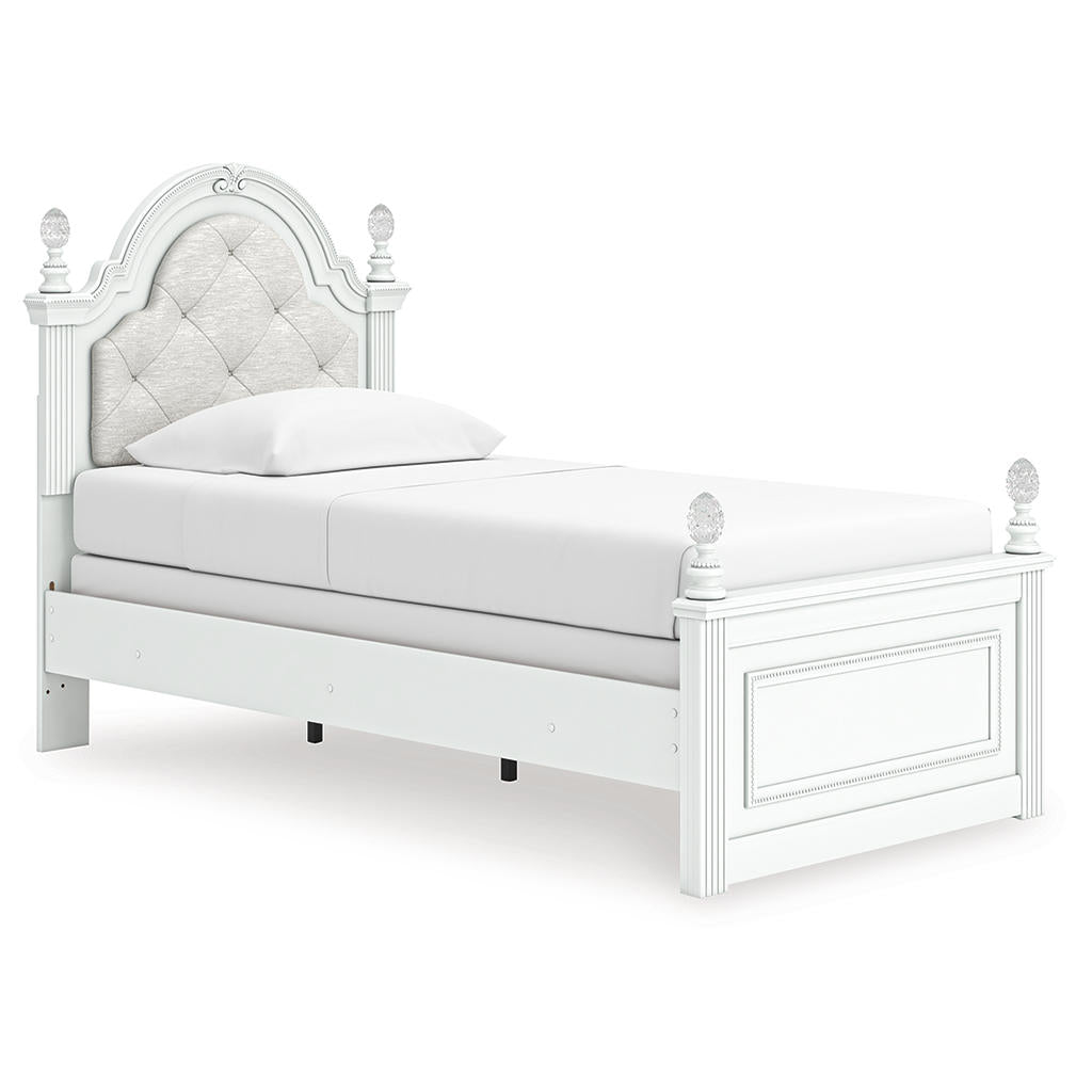 Kozlani Twin Upholstered Panel Bed Signature Design by Ashley® Beds