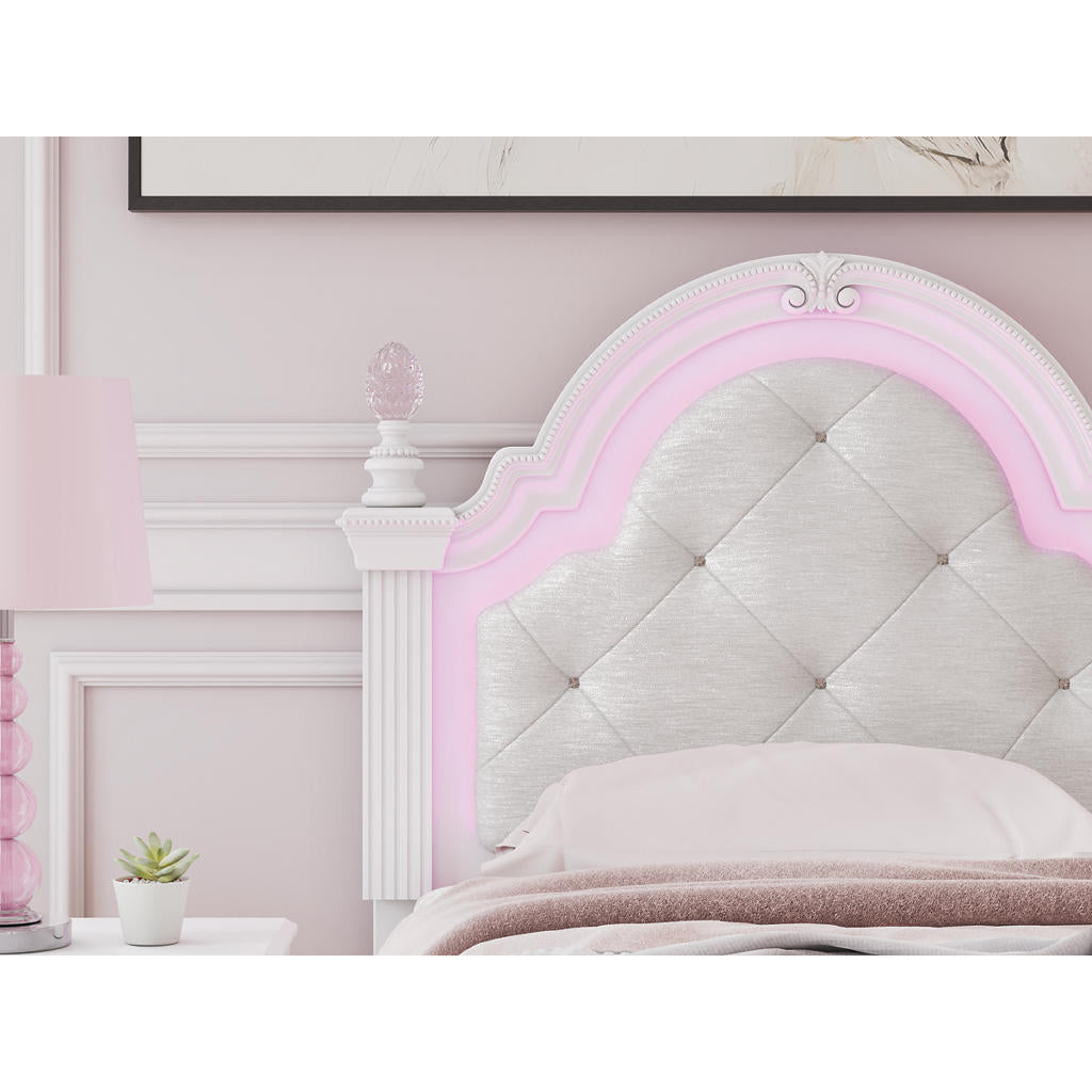 Kozlani Twin Upholstered Panel Bed Signature Design by Ashley® Beds