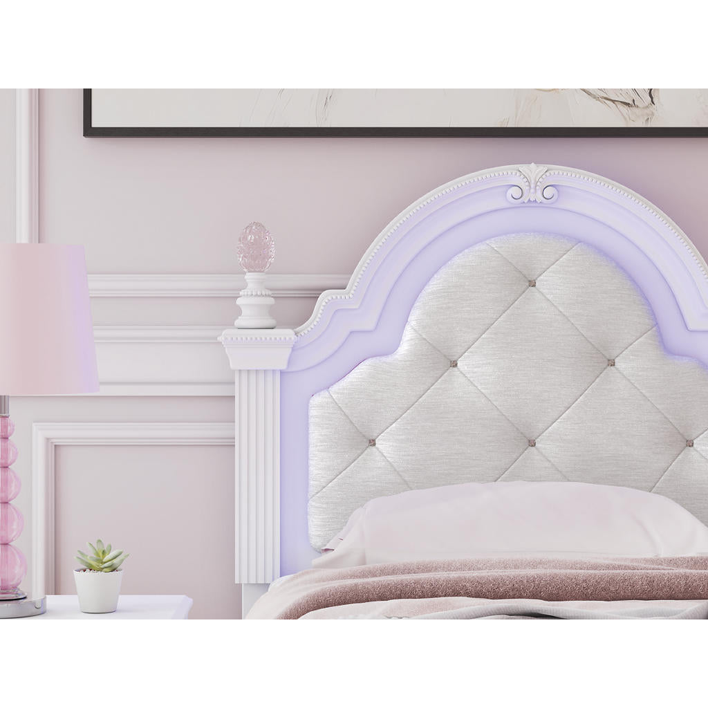 Kozlani Twin Upholstered Panel Bed Signature Design by Ashley® Beds
