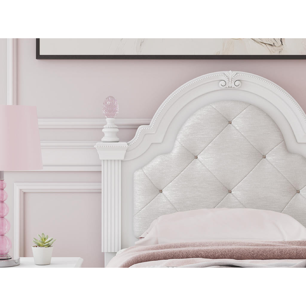 Kozlani Twin Upholstered Panel Bed Signature Design by Ashley® Beds