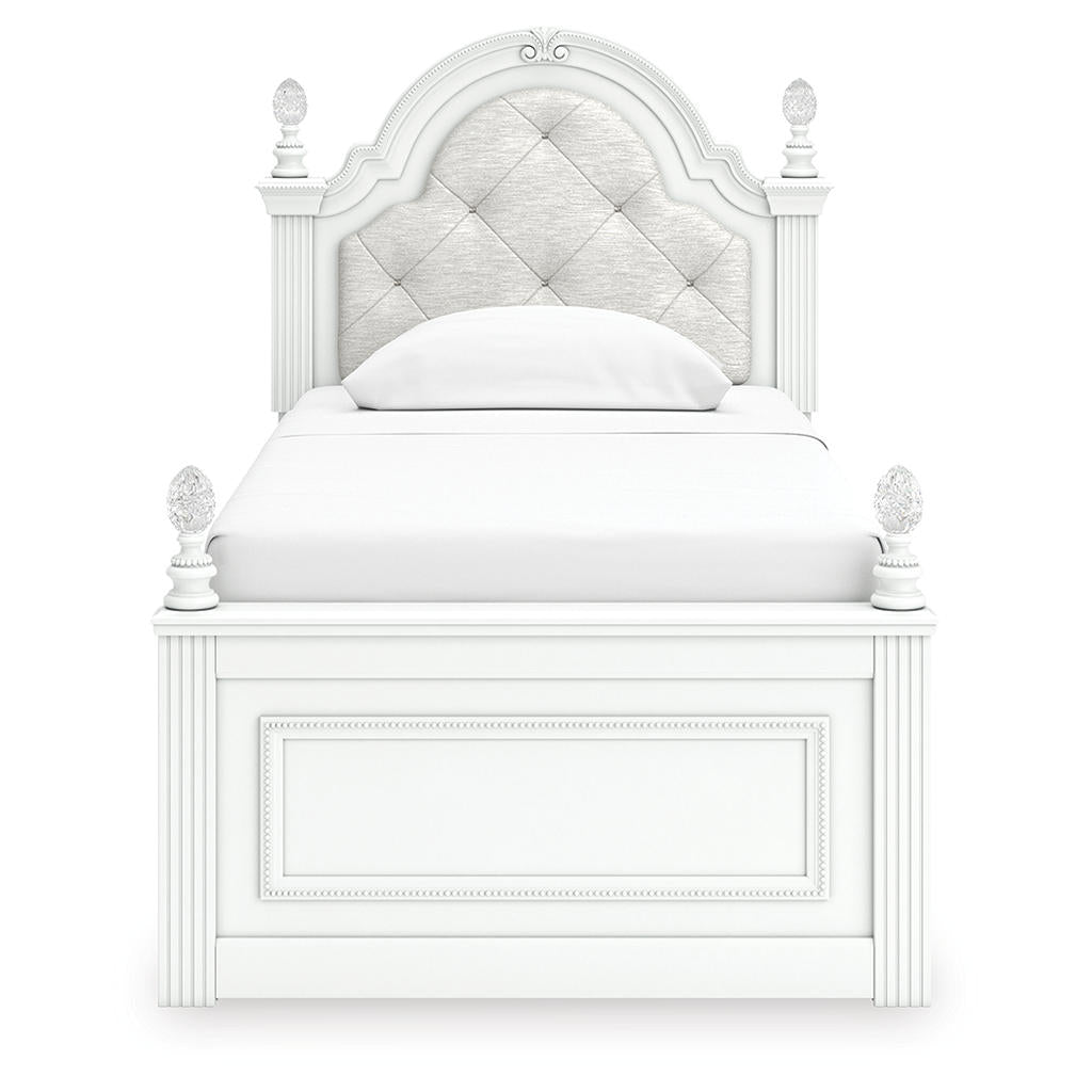 Kozlani Twin Upholstered Panel Bed Signature Design by Ashley® Beds