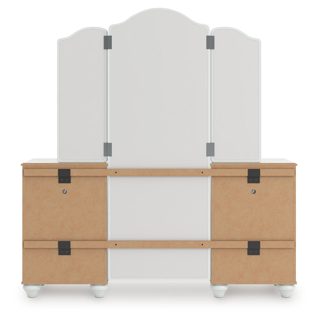 Kozlani Vanity with Mirror Signature Design by Ashley® Vanities