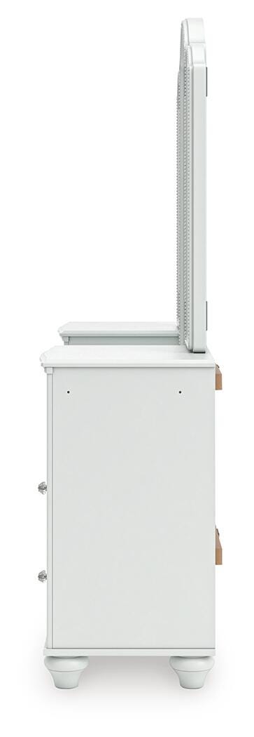 Kozlani Vanity with 2 Cabinets, Mirror and Stool — 4-Piece Signature Design by Ashley® Bedroom
