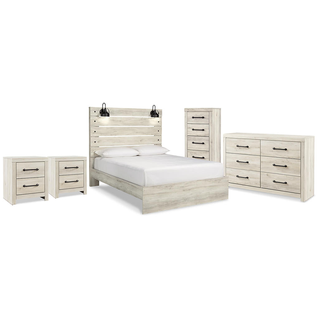 Cambeck Queen Panel Storage Bed, Dresser, Chest and 2 Nightstands Signature Design by Ashley® Uncategorized