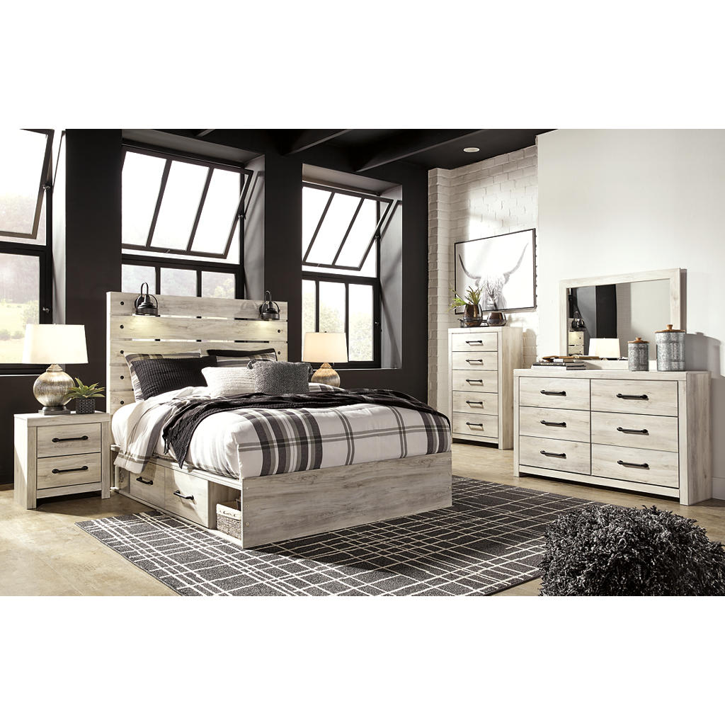 Cambeck Queen Panel Storage Bed, Dresser, Mirror, Chest and 2 Nightstands Signature Design by Ashley® Uncategorized