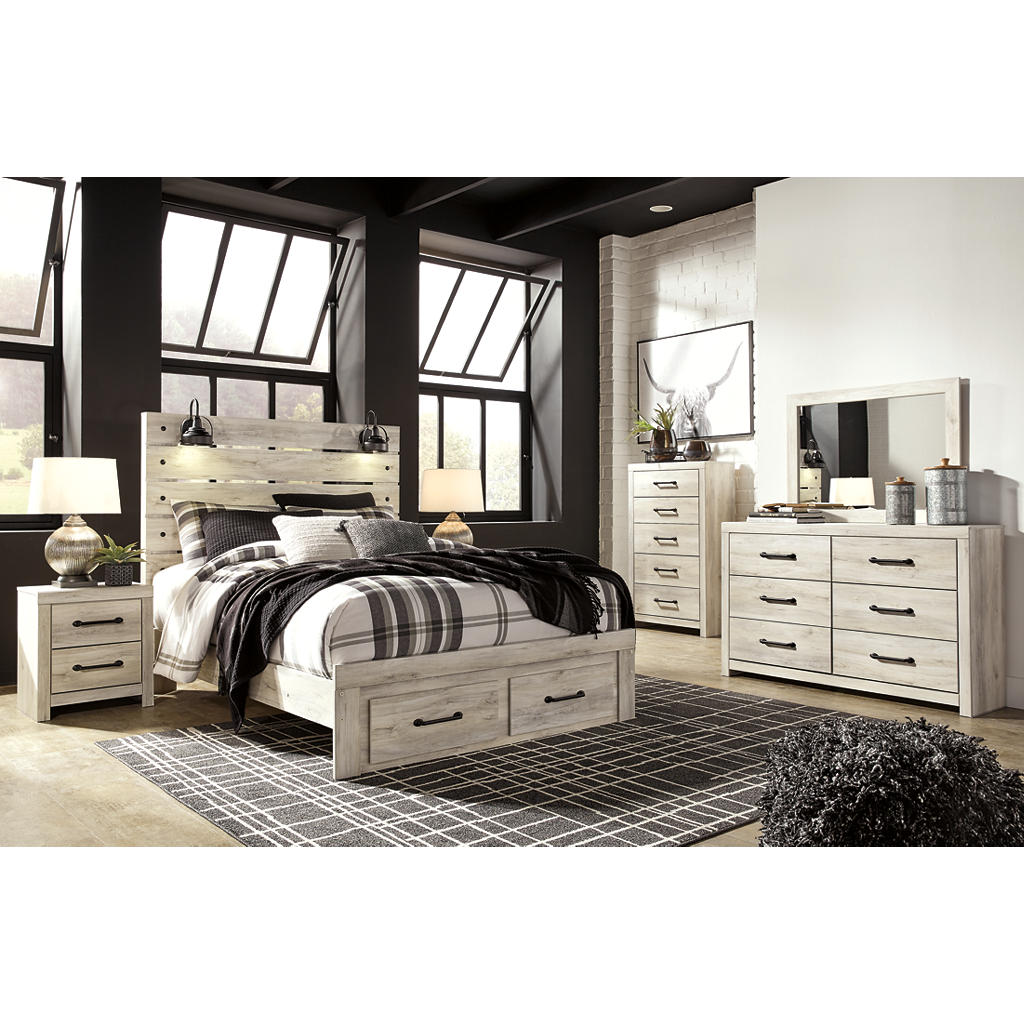 Cambeck Queen Panel Storage Bed, Dresser, Mirror and Nightstand Signature Design by Ashley® Uncategorized