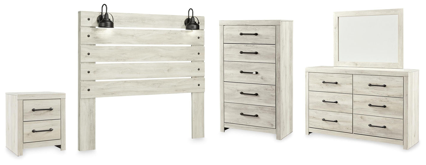 Cambeck Queen Headboard, Dresser, Mirror, Chest and Nightstand Signature Design by Ashley® Bedroom
