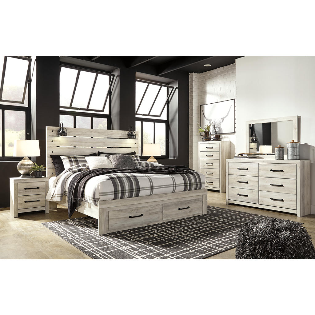 Cambeck King Panel Storage Bed, Dresser, Mirror, Chest and 2 Nightstands Signature Design by Ashley® Uncategorized