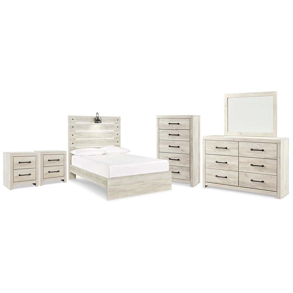 Cambeck Full Panel Bed, Dresser, Mirror, Chest and 2 Nightstands Signature Design by Ashley® Uncategorized