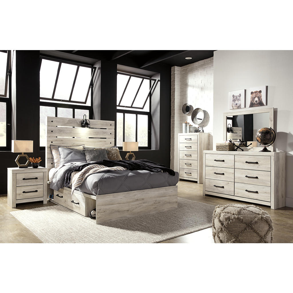 Cambeck Full Panel Bed with 4 Storage Drawers Signature Design by Ashley® Storage