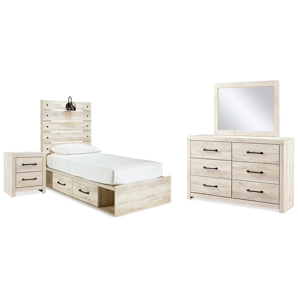 Cambeck Twin Storage Bed, Dresser, Mirror and Nightstand Signature Design by Ashley® Uncategorized