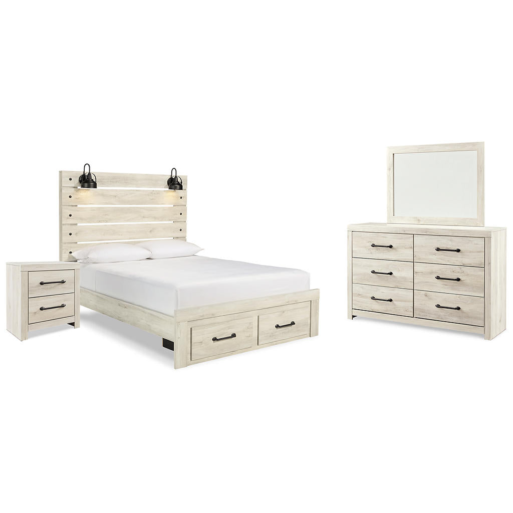 Cambeck Queen Panel Storage Bed, Dresser, Mirror and Nightstand Signature Design by Ashley® Uncategorized