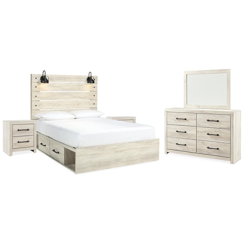 Cambeck Queen Panel Bed with Storage, Dresser, Mirror and 2 Nightstands Signature Design by Ashley® Uncategorized