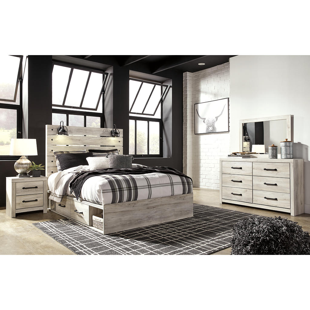 Cambeck Queen Panel Bed with Storage, Dresser and Mirror Signature Design by Ashley® Uncategorized