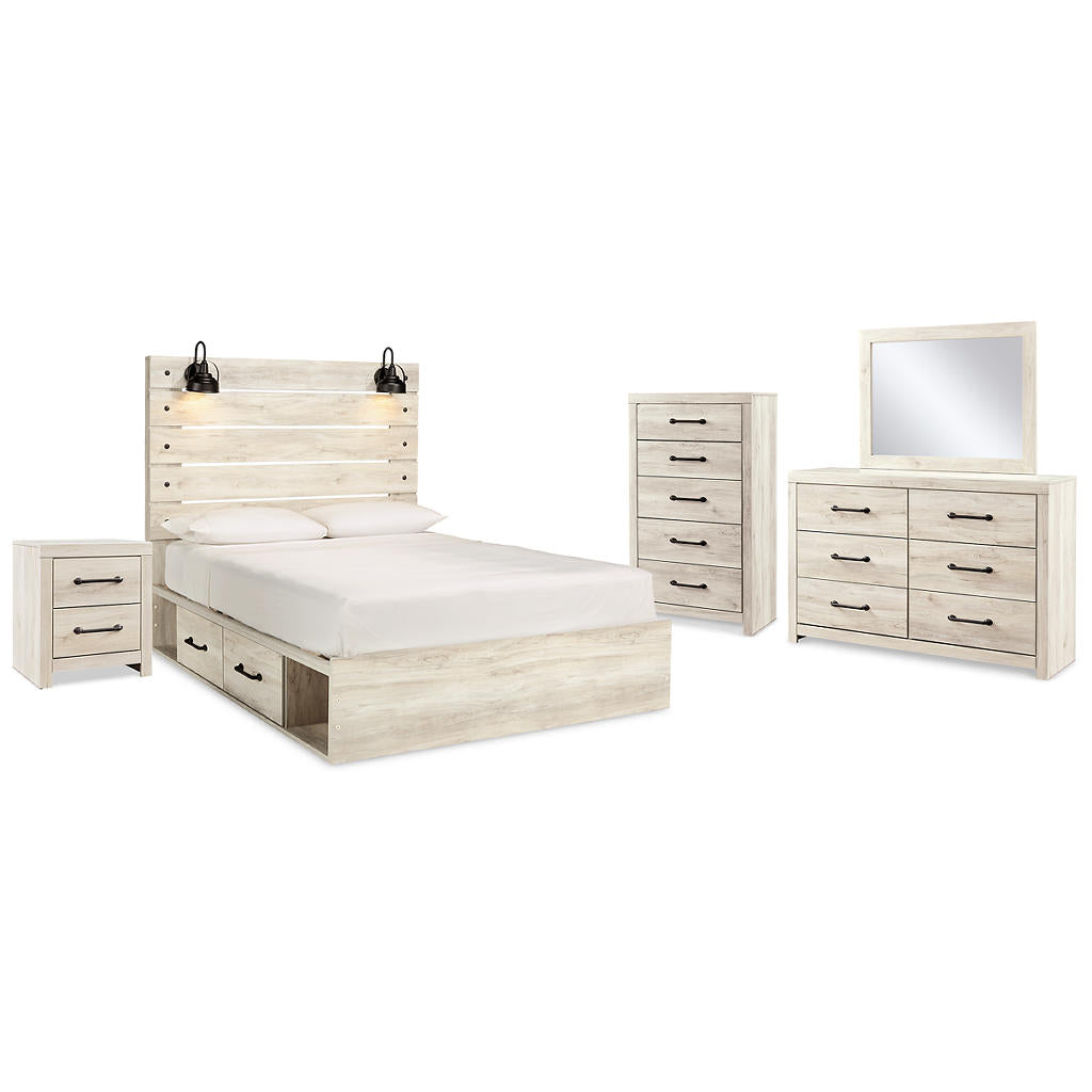 Cambeck Queen Panel Bed with Storage, Dresser, Mirror, Chest and Nightstand Signature Design by Ashley® Uncategorized