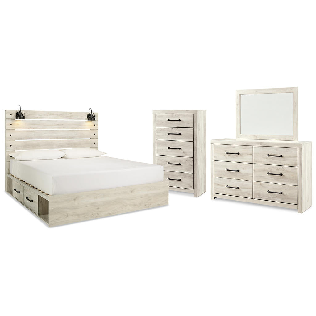 Cambeck King Panel Bed with Storage, Dresser, Mirror and Chest Signature Design by Ashley® Uncategorized