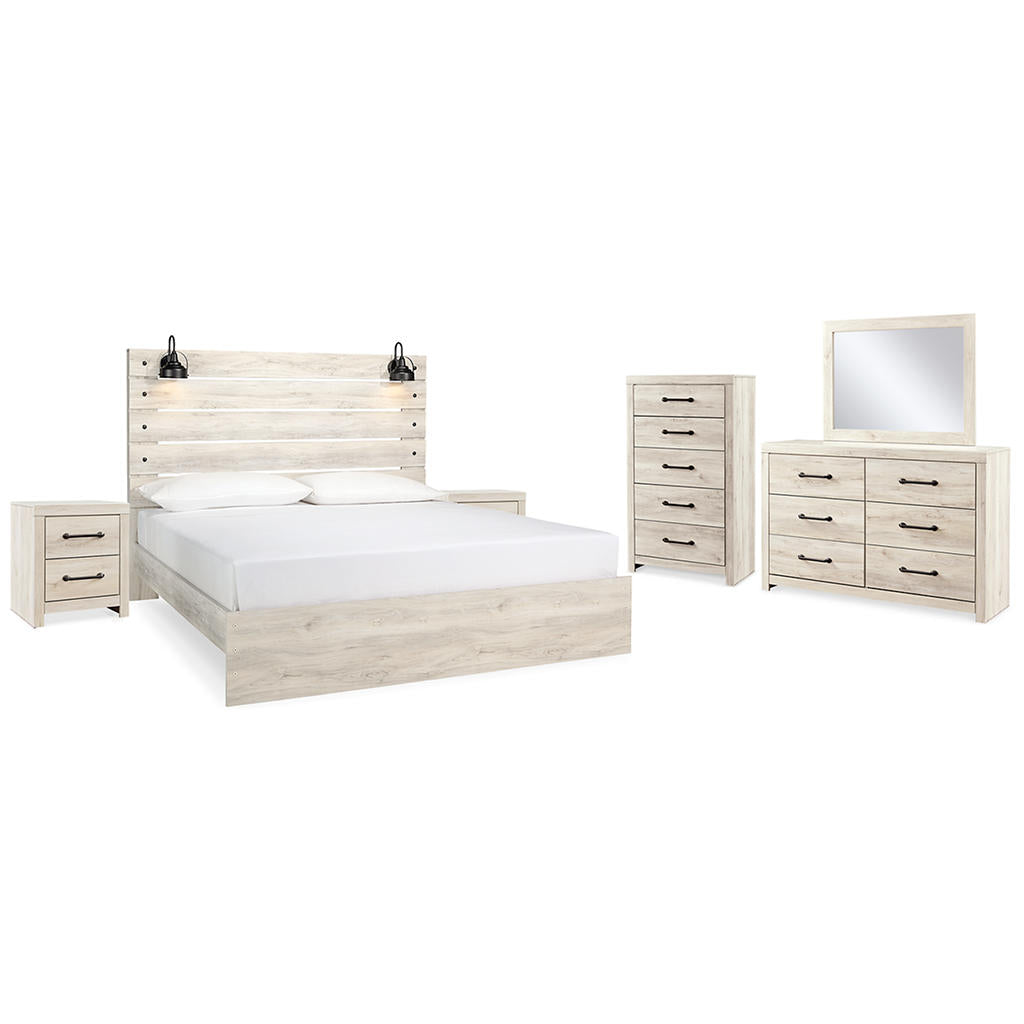 Cambeck King Panel Bed, Dresser, Mirror, Chest and 2 Nightstands Signature Design by Ashley® Uncategorized