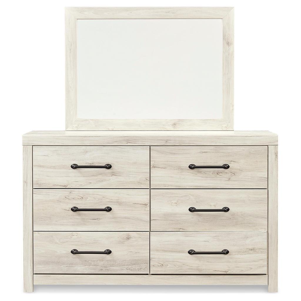 Cambeck Dresser and Mirror Set (B1) — Whitewash Signature Design by Ashley® Bedroom