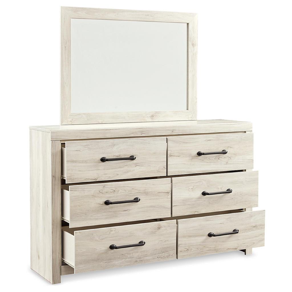 Cambeck Dresser and Mirror Set (B1) — Whitewash Signature Design by Ashley® Bedroom