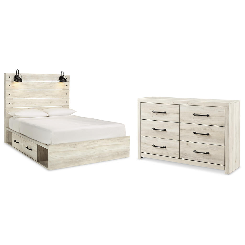 Cambeck Queen Panel Bed with Storage and Dresser Signature Design by Ashley® Uncategorized