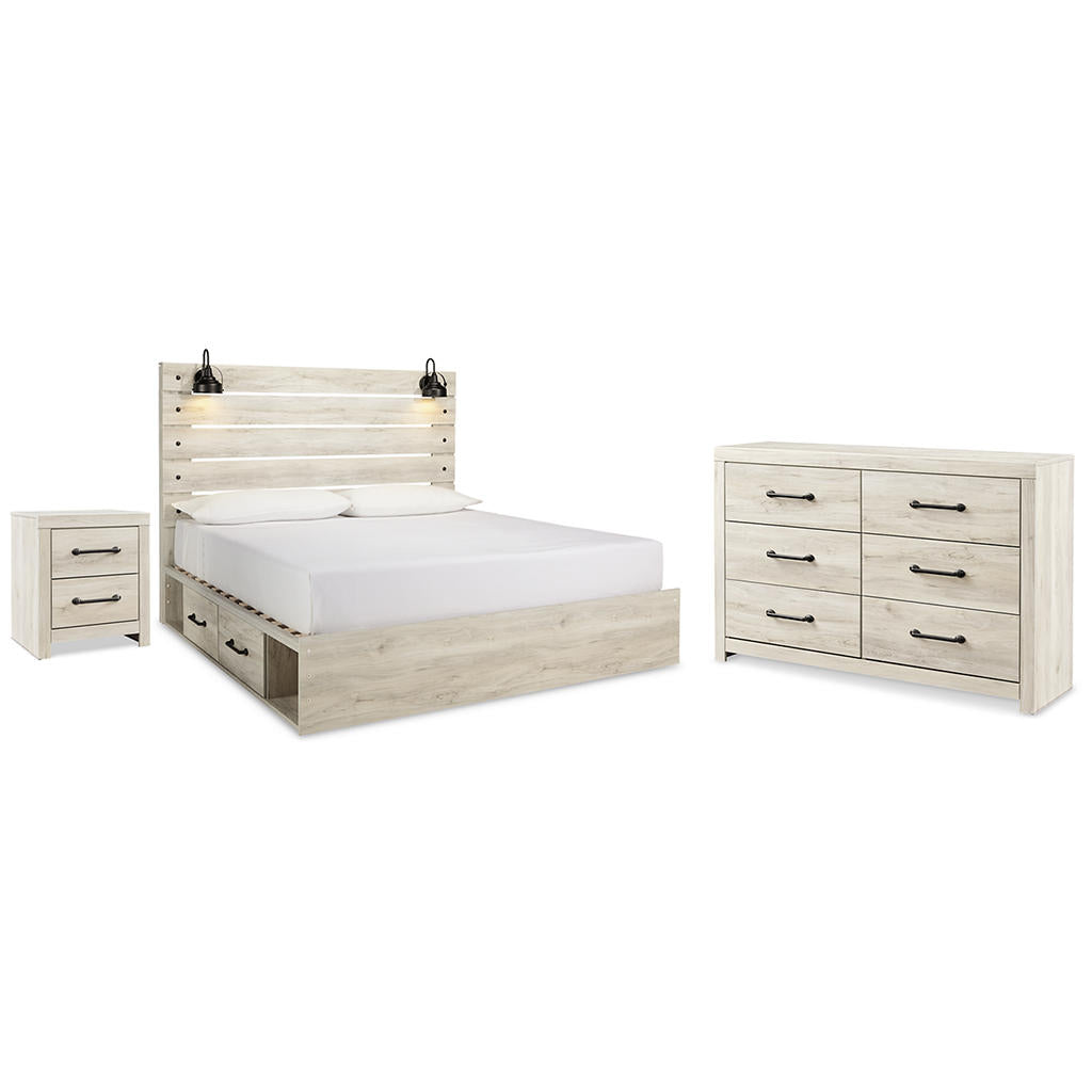 Cambeck King Panel Storage Bed. Dresser and Nightstand Signature Design by Ashley® Uncategorized