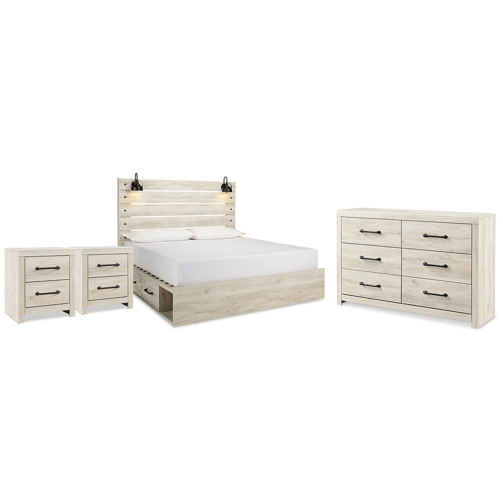 Cambeck King Panel Storage Bed, Dresser and 2 Nightstands Signature Design by Ashley® Uncategorized