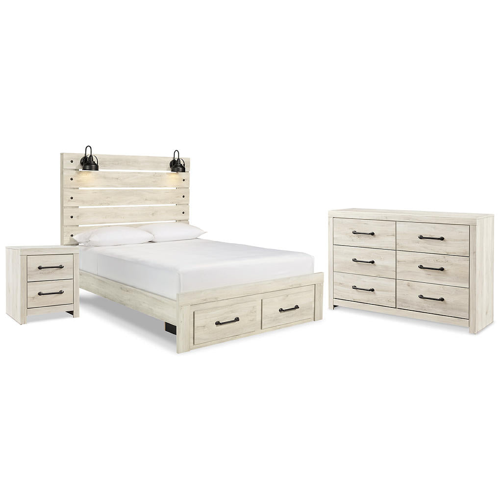 Cambeck Queen Panel Storage Bed, Dresser and Nightstand Signature Design by Ashley® Uncategorized