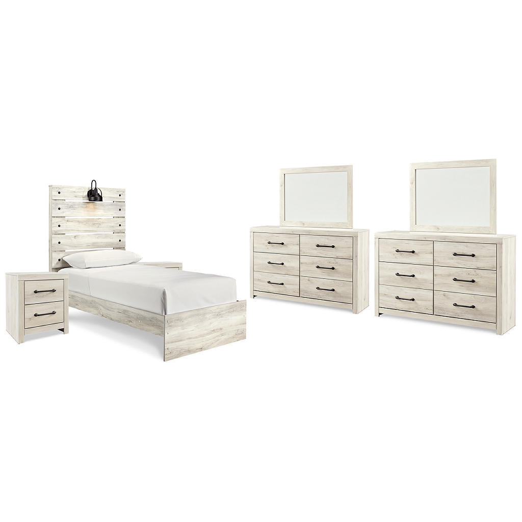 Cambeck Twin Panel Bed, 2 Dressers, 2 Mirrors and 2 Nightstands Signature Design by Ashley® Uncategorized