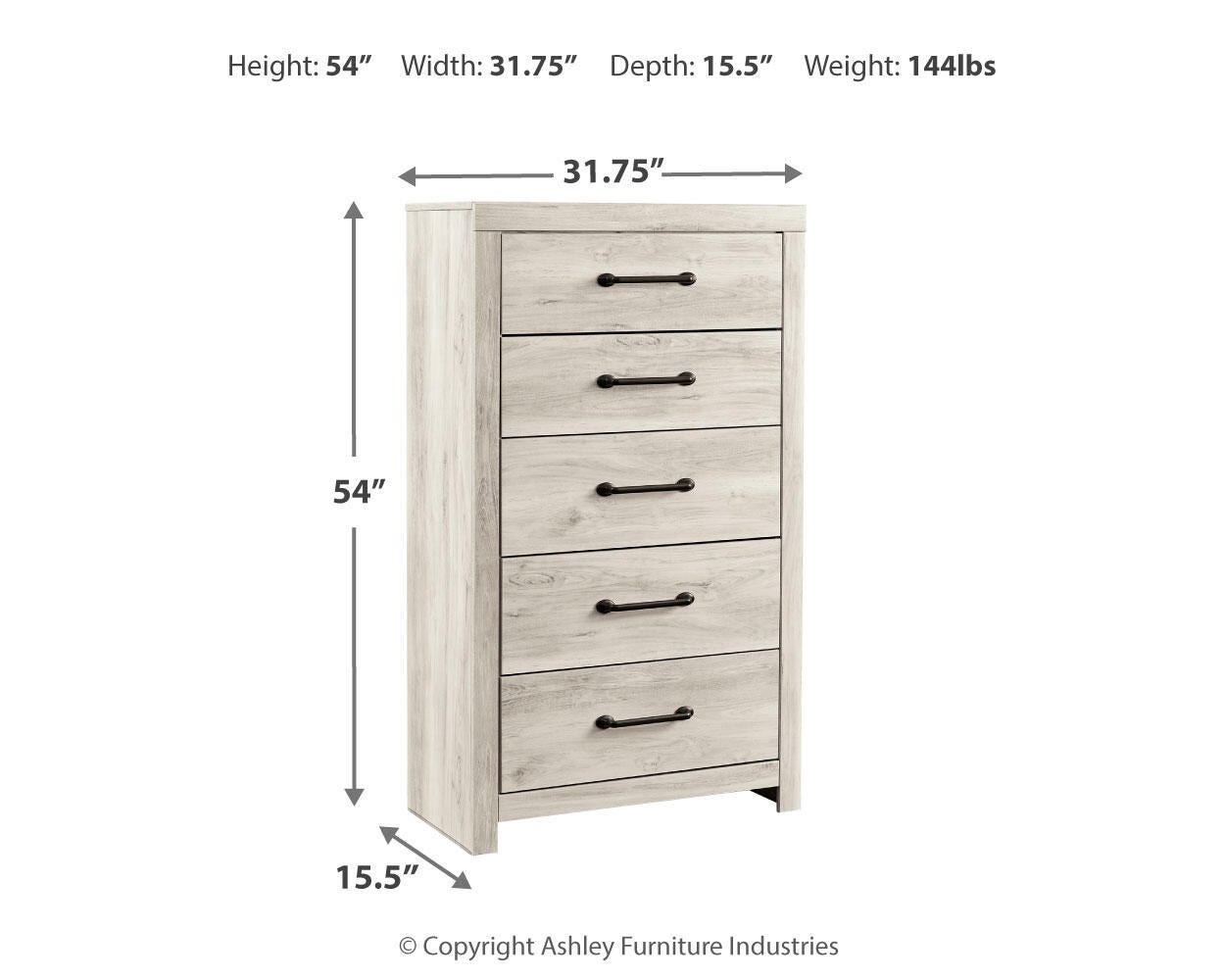 Cambeck Queen Headboard, Dresser, Mirror, Chest and Nightstand Signature Design by Ashley® Bedroom