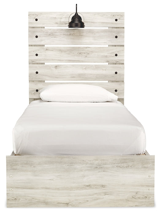 Cambeck Twin Panel Bed with 4 Storage Drawers