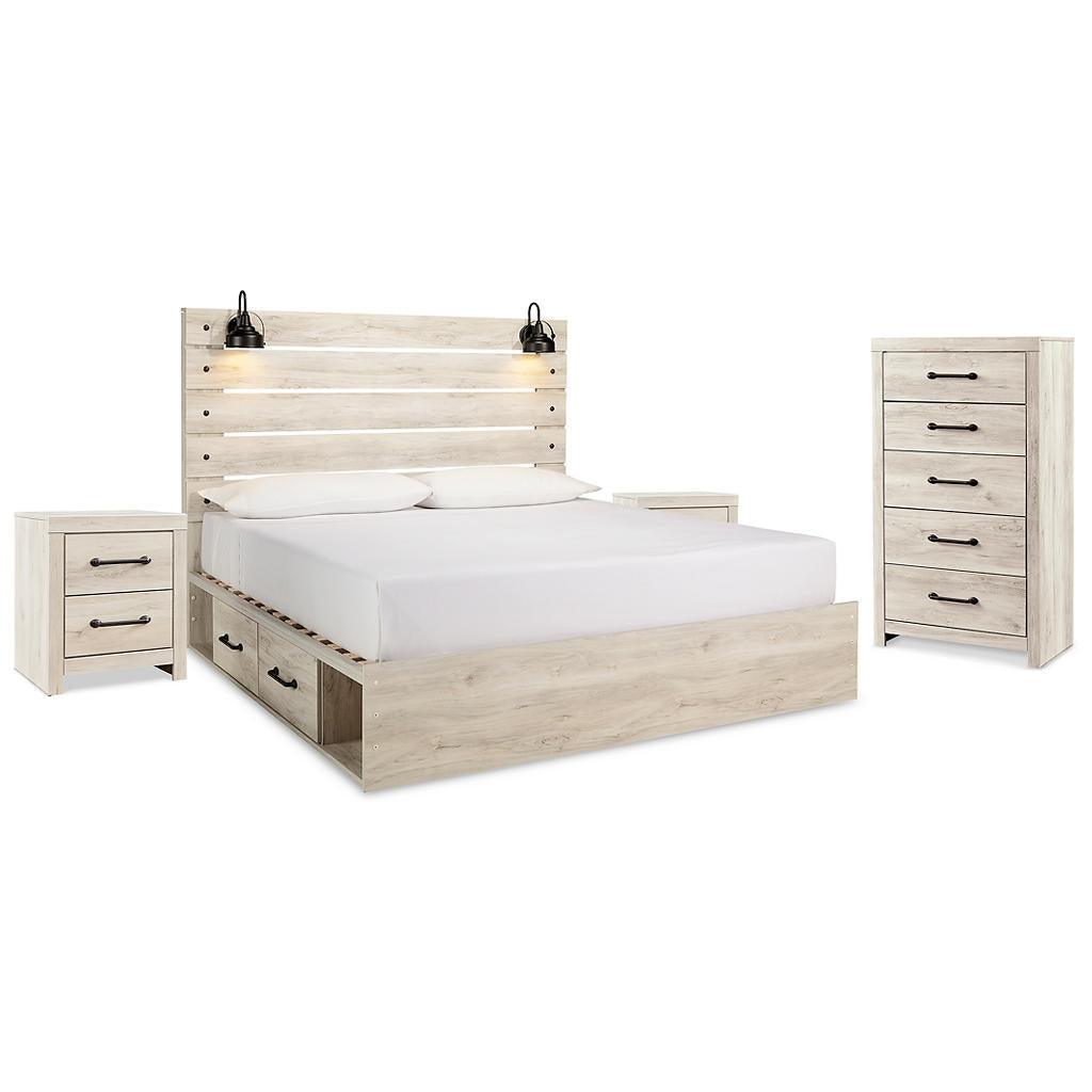 Cambeck Bedroom Set (B80) — King storage bed, chest, and 2 nightstands Signature Design by Ashley® Uncategorized
