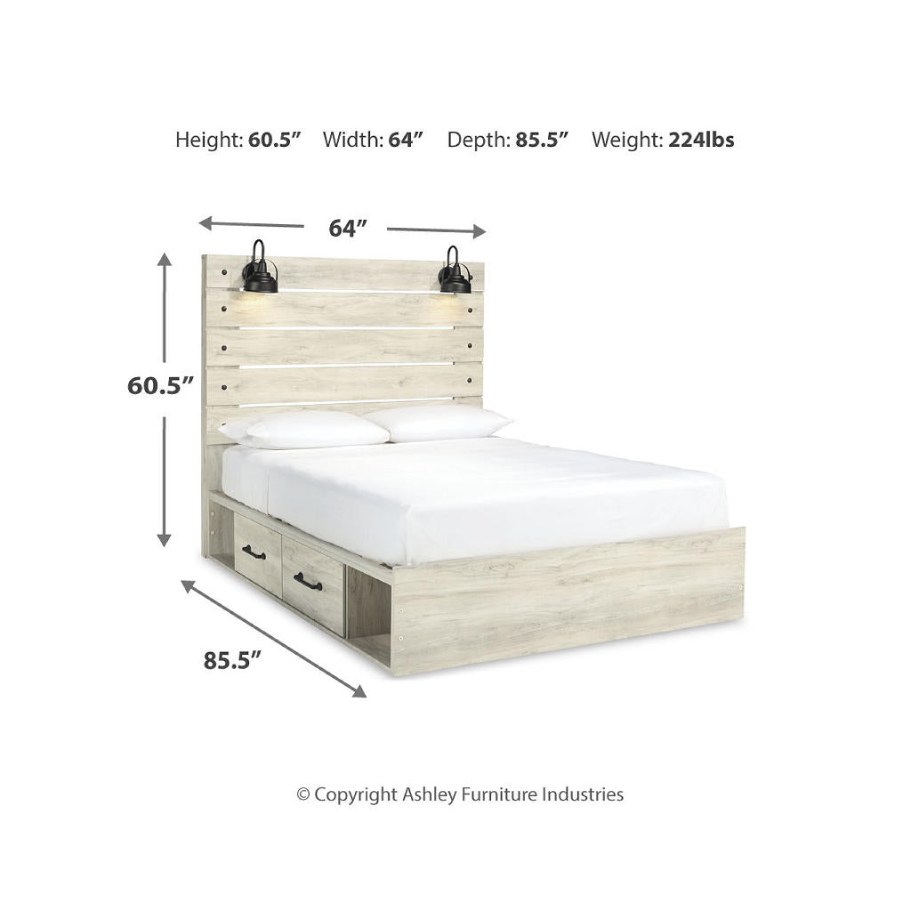Cambeck Queen Panel Bed with Storage, Dresser, Mirror and Nightstand Signature Design by Ashley® Uncategorized