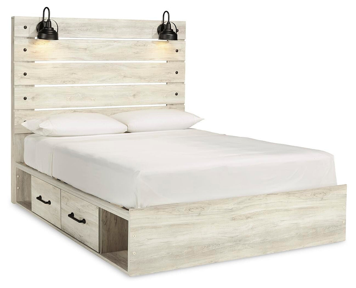 Cambeck Queen Storage Bed, Dresser and Nightstand — Underbed Drawers Signature Design by Ashley® Bedroom